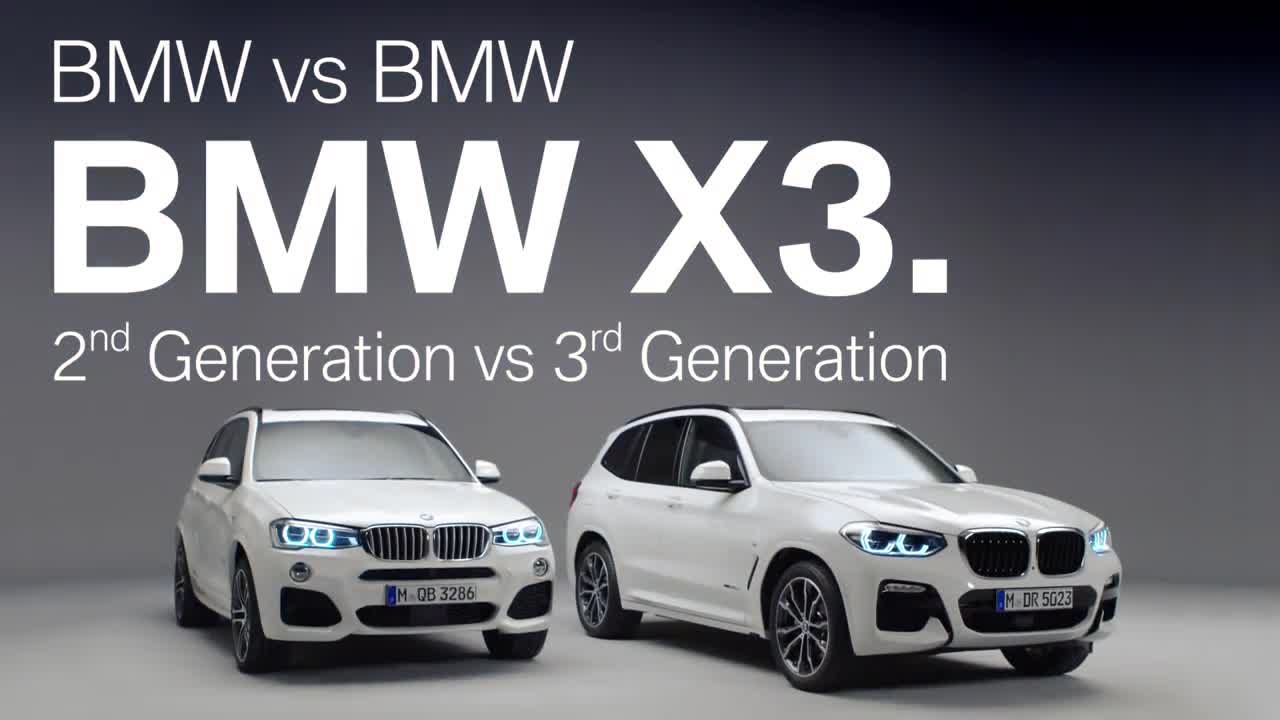 So sánh 2 thế hệ BMW X3
