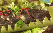 Bếp quê: Cá lóc hấp bầu