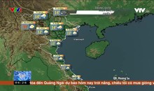 Bản tin thời tiết 6h15 - 28/5/2023