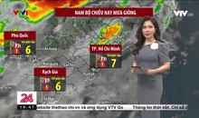 Bản tin thời tiết 18h45 - 06/6/2023