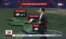 Bản tin thời tiết 18h45 - 09/6/2023