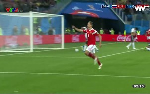 Nga 2-0 Ai Cập: Cheryshev nâng tỷ số ở phút 59 (Bảng A FIFA World Cup™ 2018)