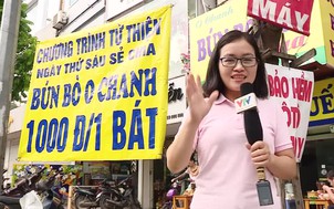 1.000 đồng một bát bún bò giữa lòng Hà Nội