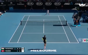 VIDEO: Roger Federer - Marton Fucsovics (Australia mở rộng 2018)