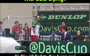 Fabio Fognini bất ngờ bị "tào tháo đuổi"