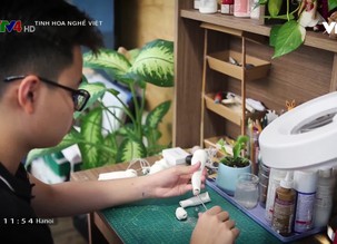 Tinh hoa nghề Việt: Búp bê khớp cầu