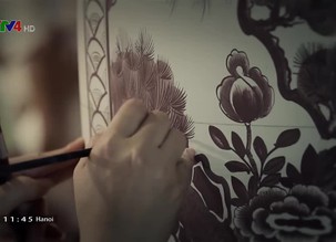 Tinh hoa nghề Việt: Nghệ thuật vẽ tranh cá 3D