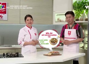 Món ngon mỗi ngày: Chả tôm nhồi mực nướng