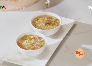 Bếp nhà: Soup bí đao tôm gà
