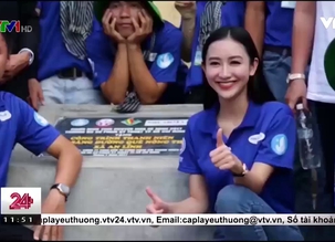 Dự án bảo vệ môi trường của Hà Thu tại Hoa hậu trái đất