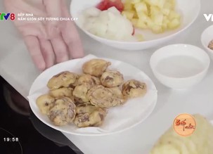 Bếp nhà: Nấm giòn sốt tương chua cay