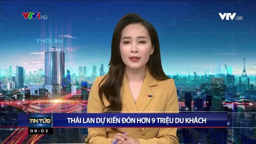 Thái Lan dự kiến đón hơn 9 triệu du khách quốc tế 