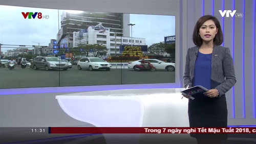 Bản tin 11h30 VTV8 - 21/02/2018