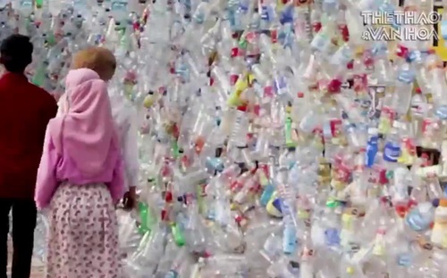Bảo tàng rác thải nhựa ở Indonesia