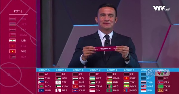 Toàn cảnh lễ bốc thăm chia bảng vòng loại World Cup 2022 khu vực châu Á - Video đã phát trên THE-THAO | VTV.VN