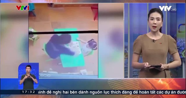 Bé gái 2 tuổi bị cô giáo đánh liên tiếp vào mặt - Video đã phát trên VTV | VTV.VN
