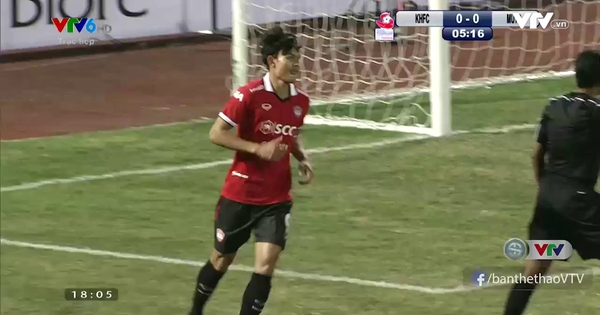 Sanna Khánh Hòa BVN 1-1 Muangthong United: Tổng hợp diễn biến hiệp một