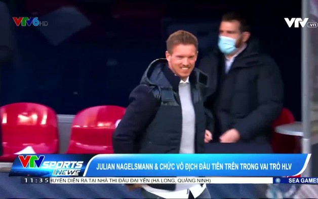 Sao đương thời: HLV Julian Nagelsmann & chức vô địch đầu tiên trên cương vị HLV