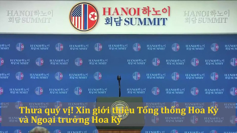 VIDEO Tổng thống Donald Trump giải thích vì sao không đạt thỏa thuận với Chủ tịch Kim Jong-un (phụ đề tiếng Việt)